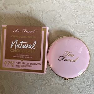 Too Faced Natural Chocolate Soleil Bronzer in Golden Cocoa BNIB